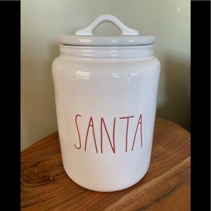 Rae Dunn “SANTA” Canister